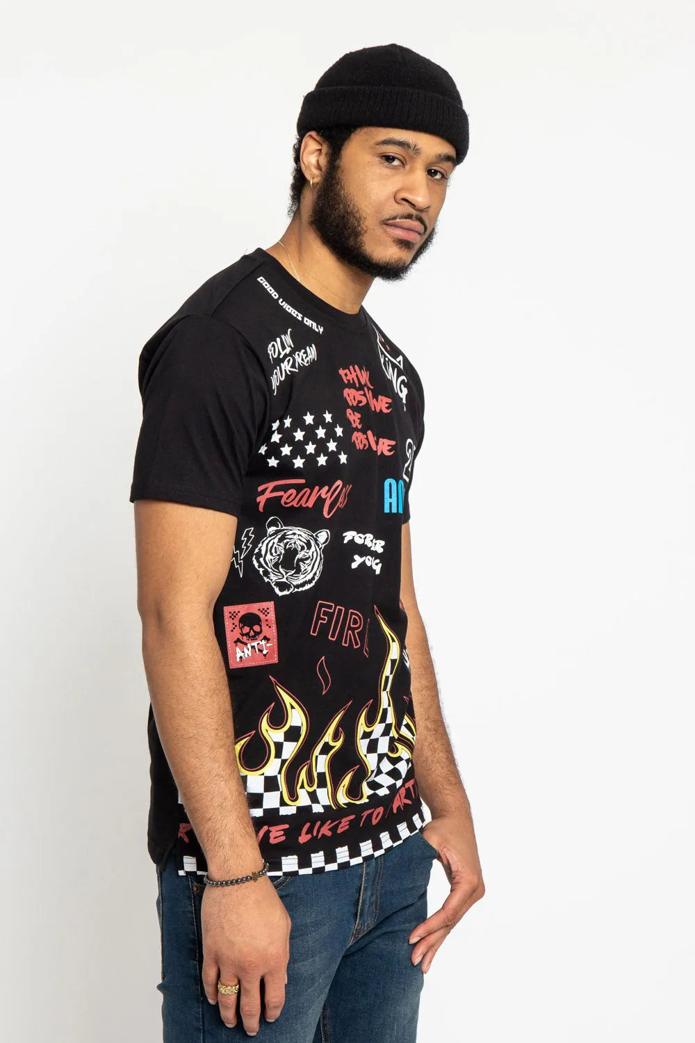 Party Graphic T-Shirt sold by G-Style USA product image thumbnail 5