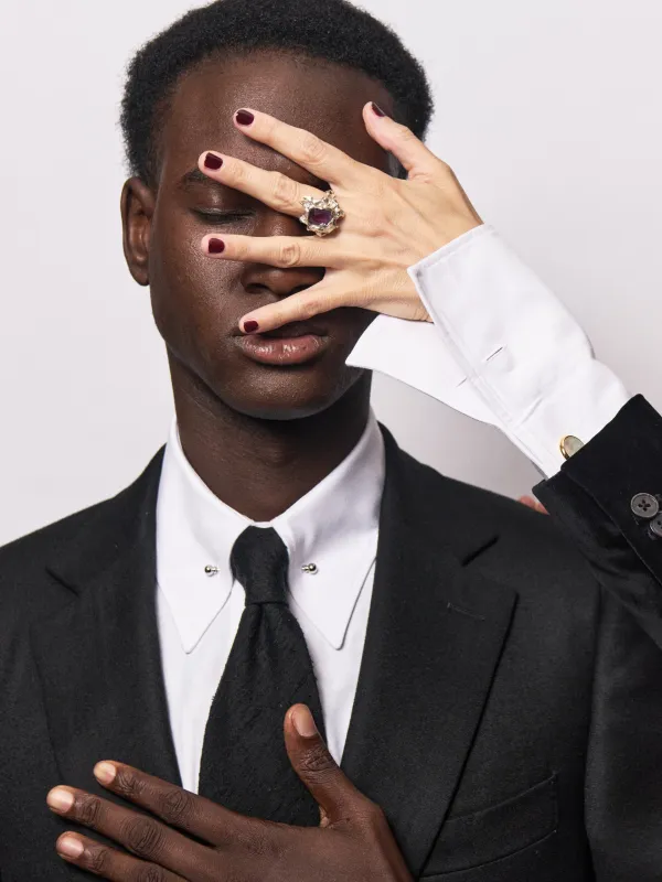 Shirt - White Oxford Pin Collar sold by Maximilian Mogg