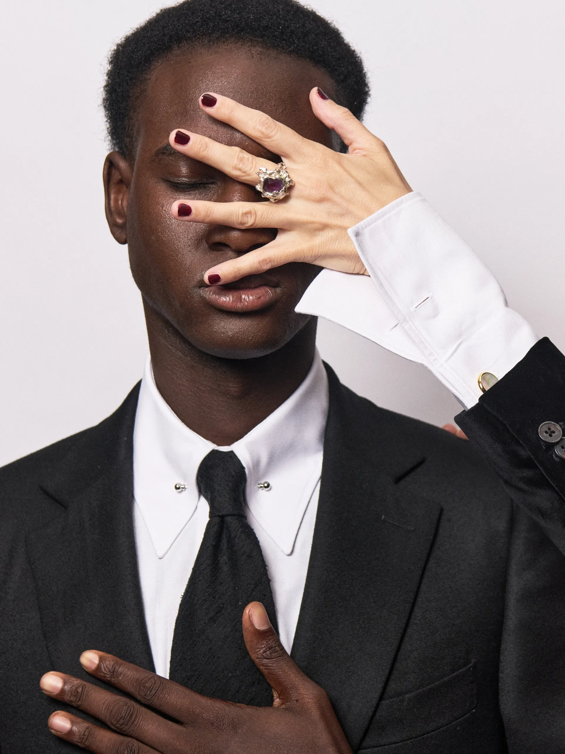 Shirt - White Oxford Pin Collar sold by Maximilian Mogg