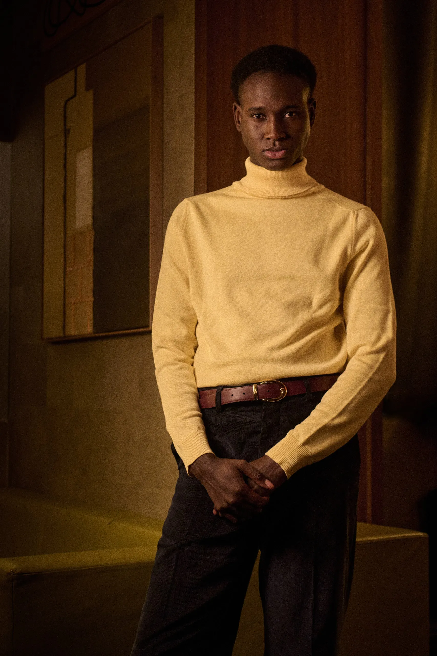 Trousers - Navy Corduroy sold by Maximilian Mogg product image thumbnail 2