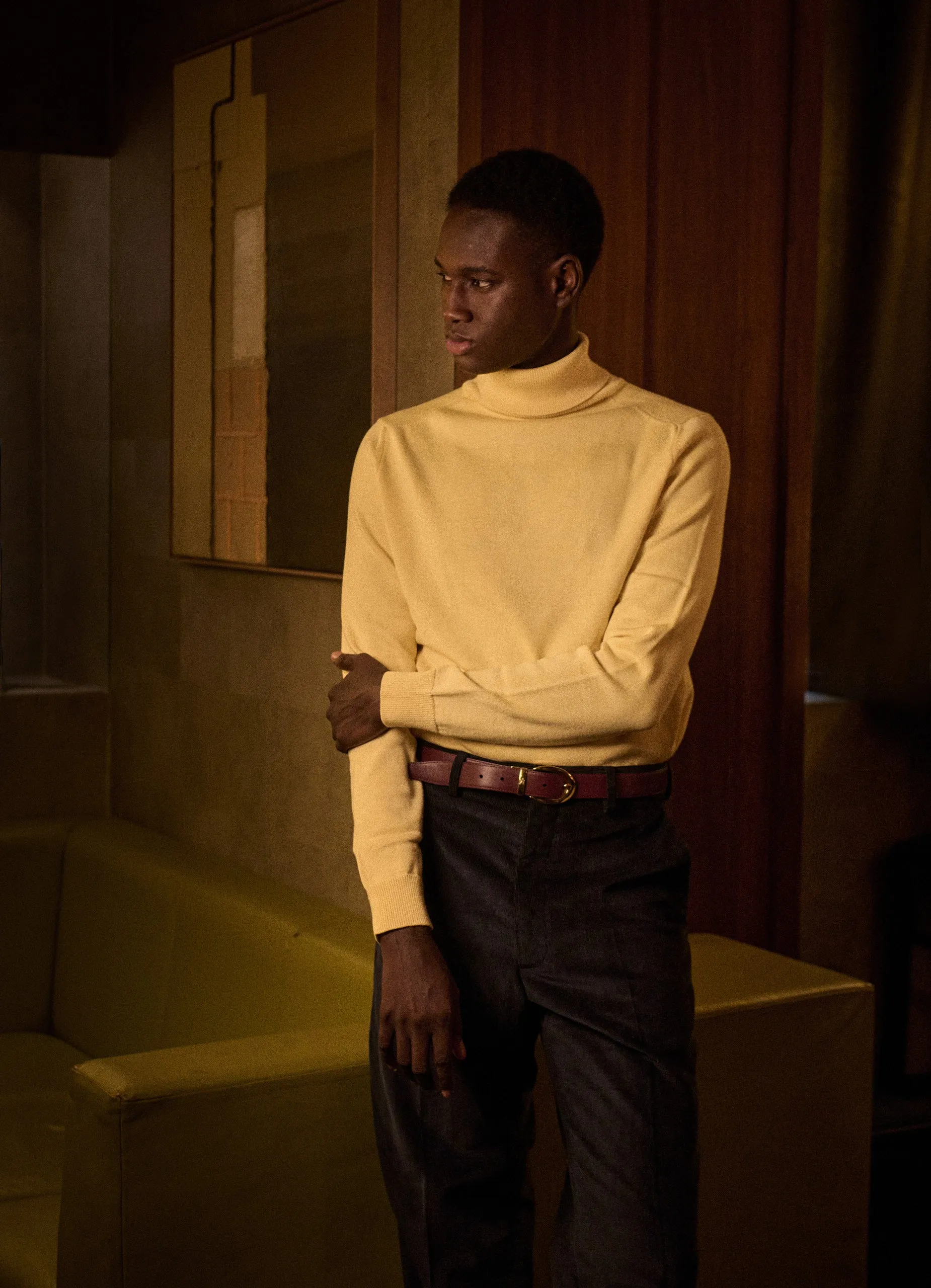 Pullover - Yellow cotton sold by Maximilian Mogg product image thumbnail 2