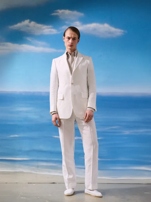 Suit - White linen sold by Maximilian Mogg