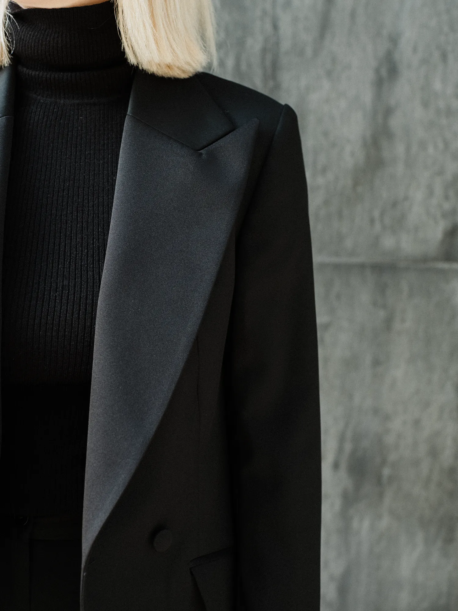 Tuxedo - Black Wool-Mohair-Blend sold by Maximilian Mogg product image thumbnail 3