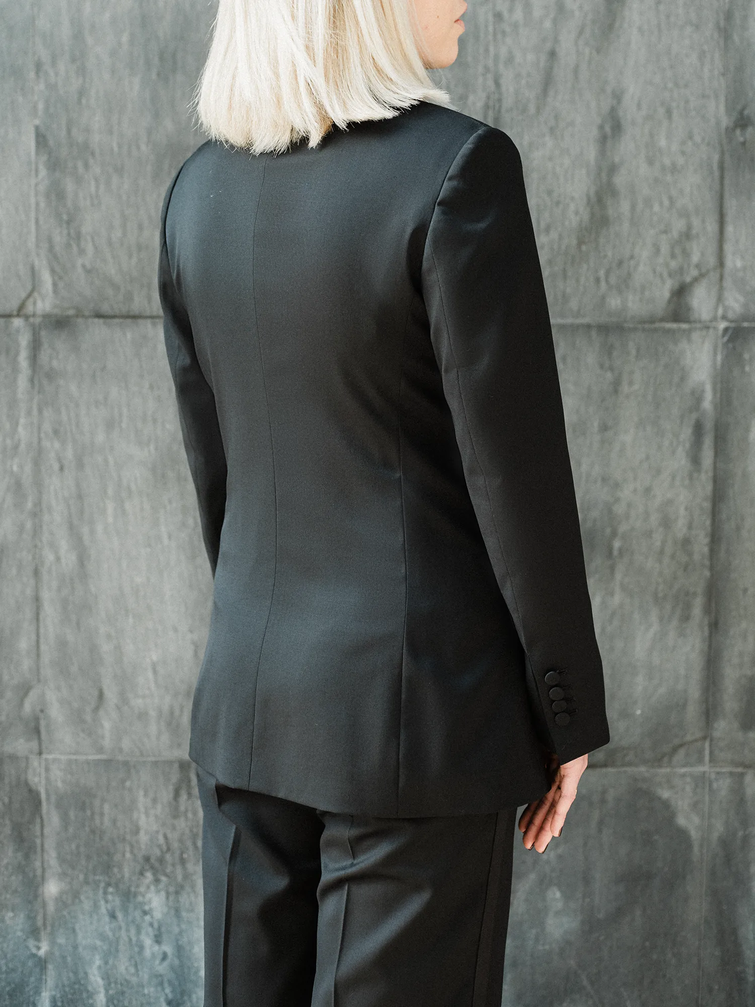 Tuxedo - Black Wool-Mohair-Blend sold by Maximilian Mogg product image thumbnail 5