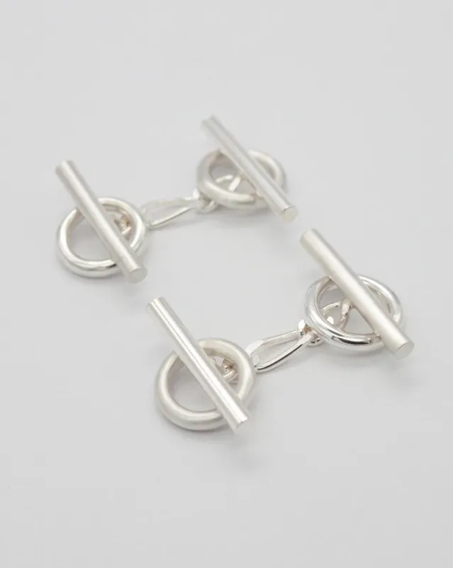 Chain cufflinks - Silver made by Maximilian Mogg