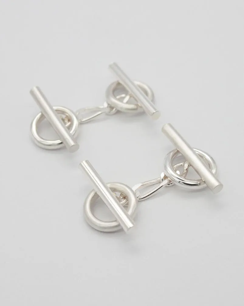Chain cufflinks - Silver sold by Maximilian Mogg