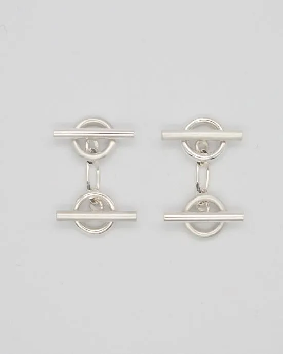 Chain cufflinks - Silver sold by Maximilian Mogg product image thumbnail 2