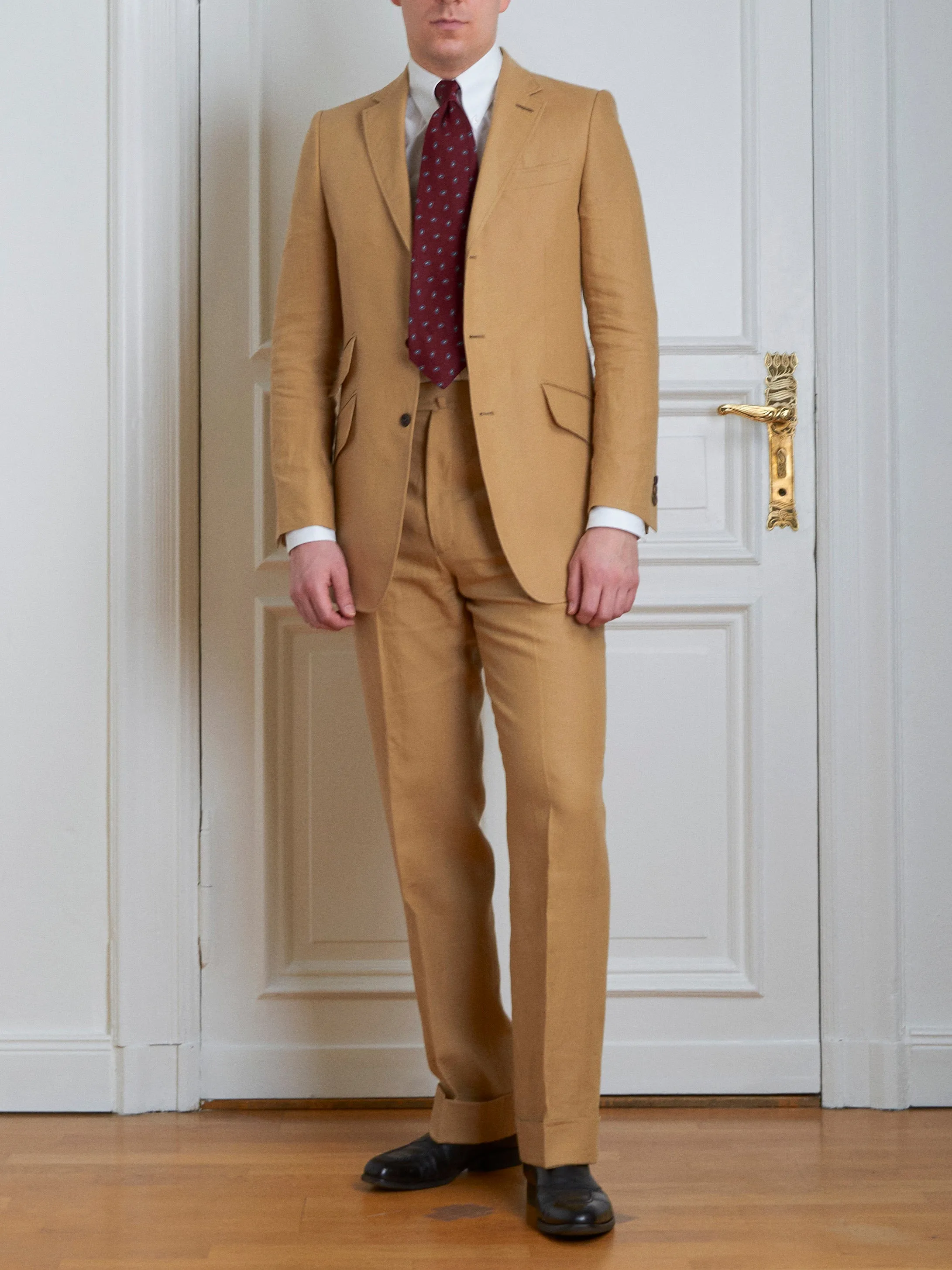 Suit - Beige Linen sold by Maximilian Mogg product image thumbnail 2