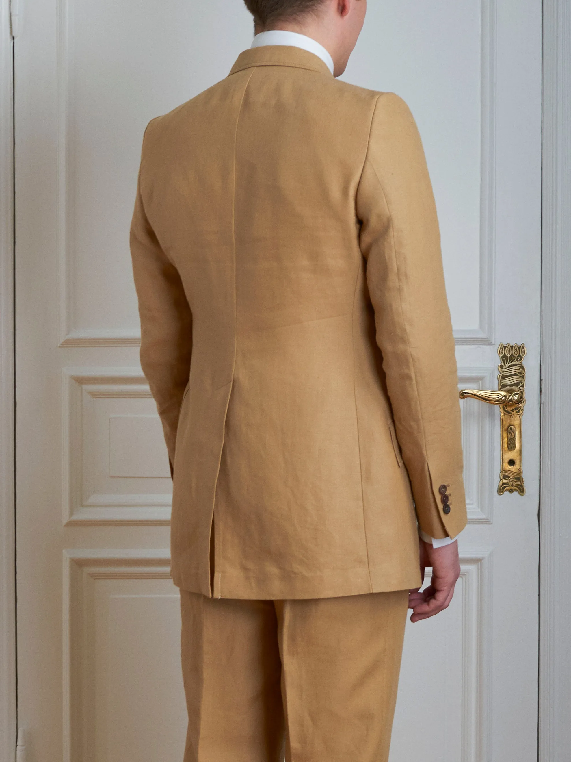 Suit - Beige Linen sold by Maximilian Mogg product image thumbnail 5