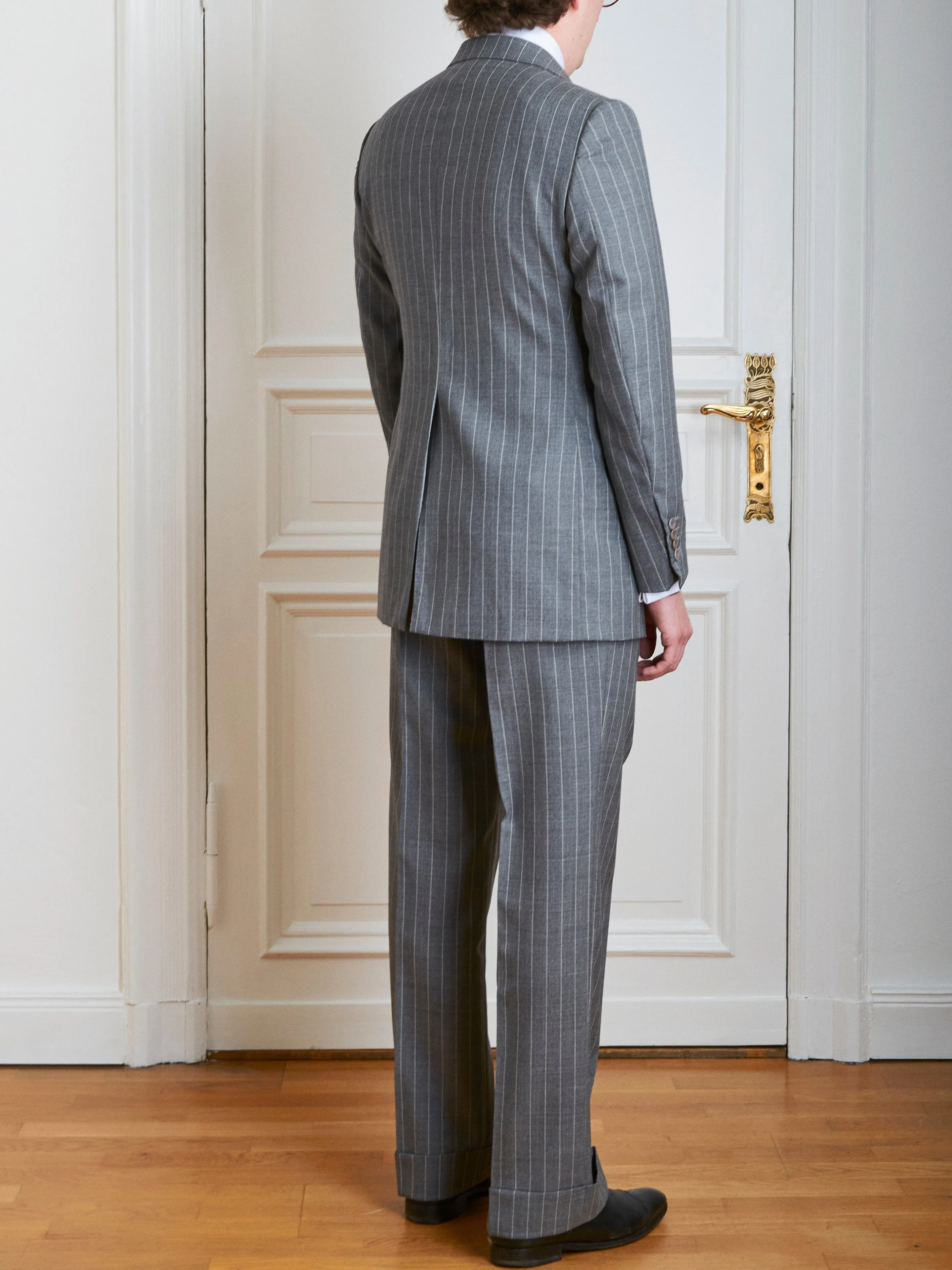 Suit - ligth-grey pinstripe sold by Maximilian Mogg product image thumbnail 5