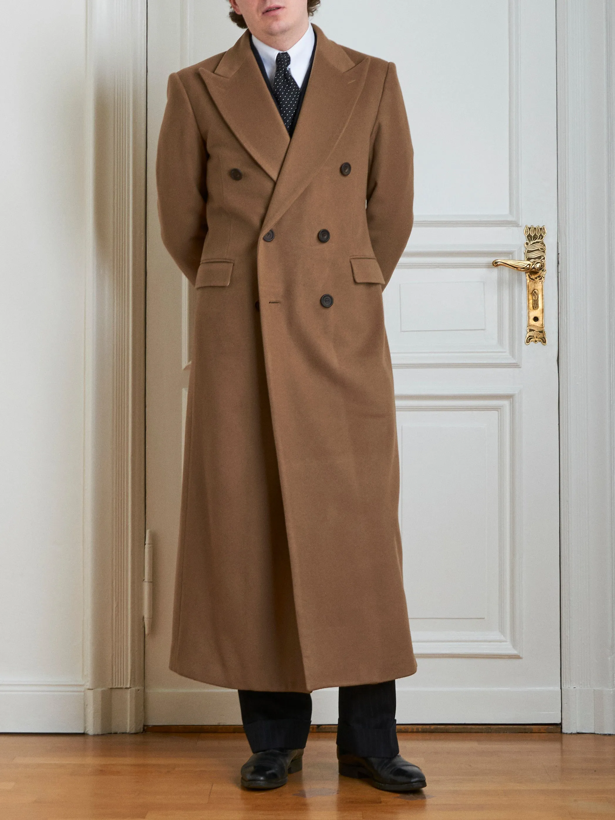 Coat - camel wool sold by Maximilian Mogg product image thumbnail 5