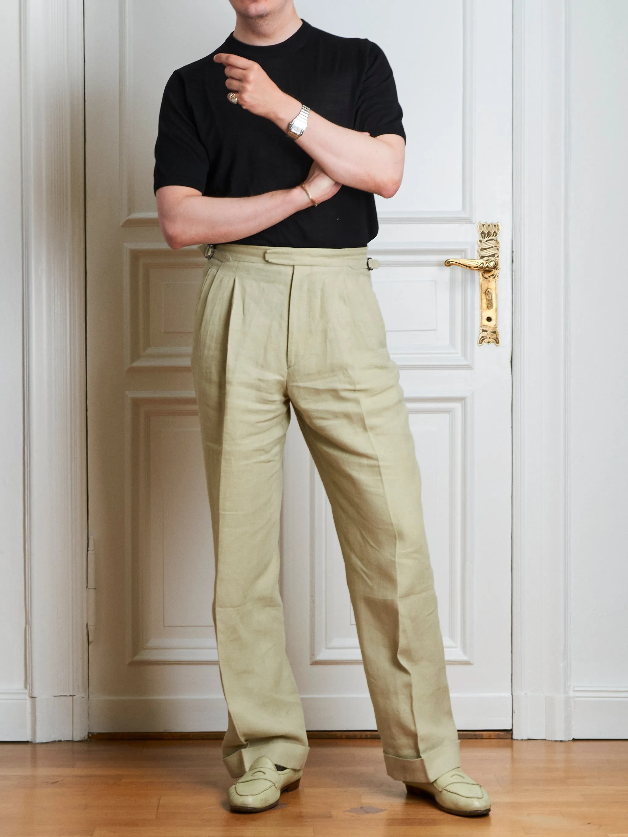 T-Shirt - Black Wool sold by Maximilian Mogg product image thumbnail 4