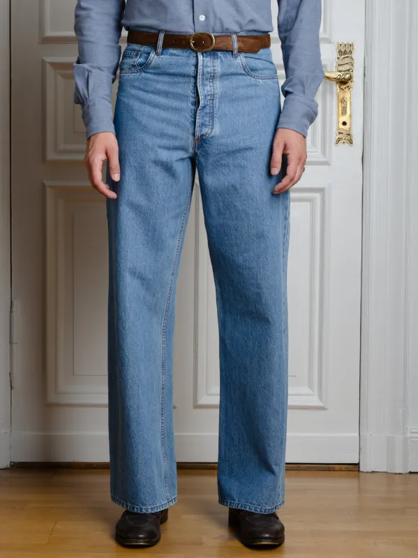 Jeans - Black denim made by Maximilian Mogg