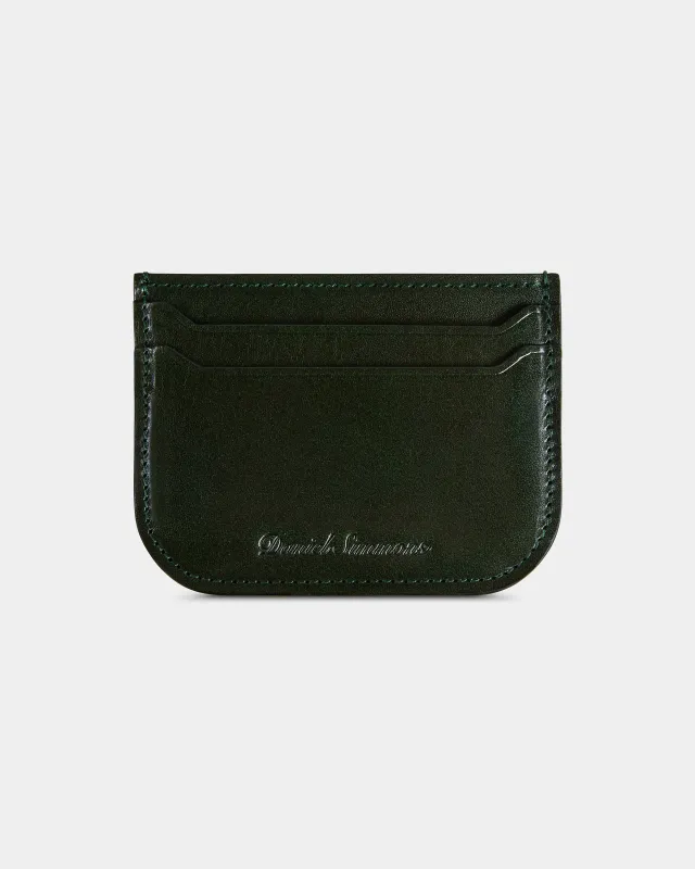 Curved Card Holder - Deep Green sold by Daniel Simmons