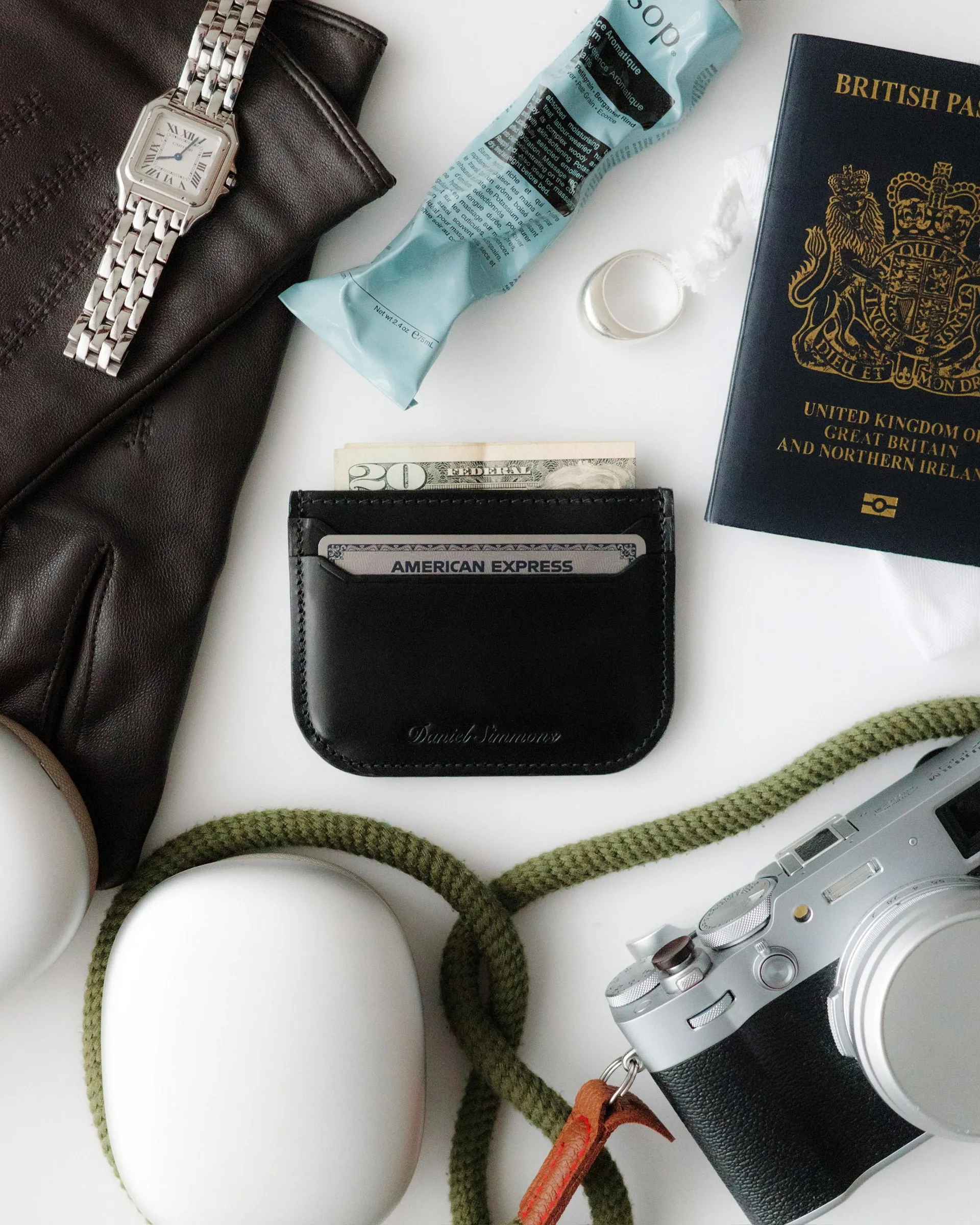 Curved Card Holder - Black sold by Daniel Simmons product image thumbnail 2