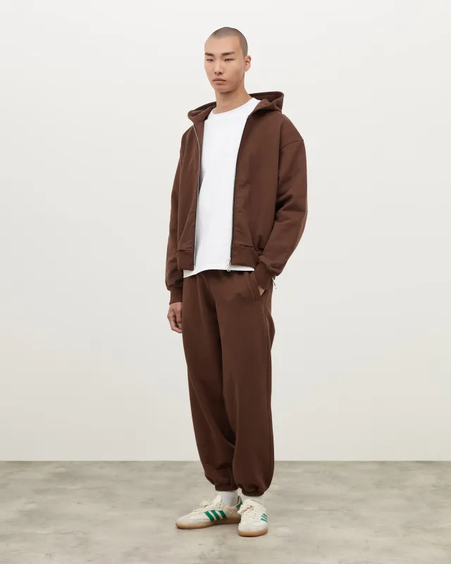 Zip Hoodie - Pinecone Brown sold by Daniel Simmons