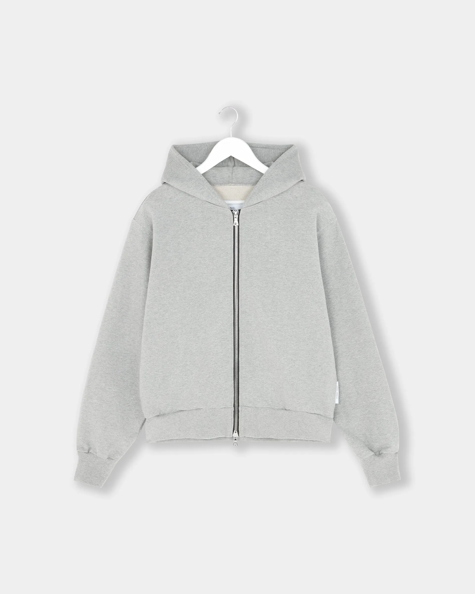 Zip Hoodie - Heather Grey sold by Daniel Simmons product image thumbnail 5