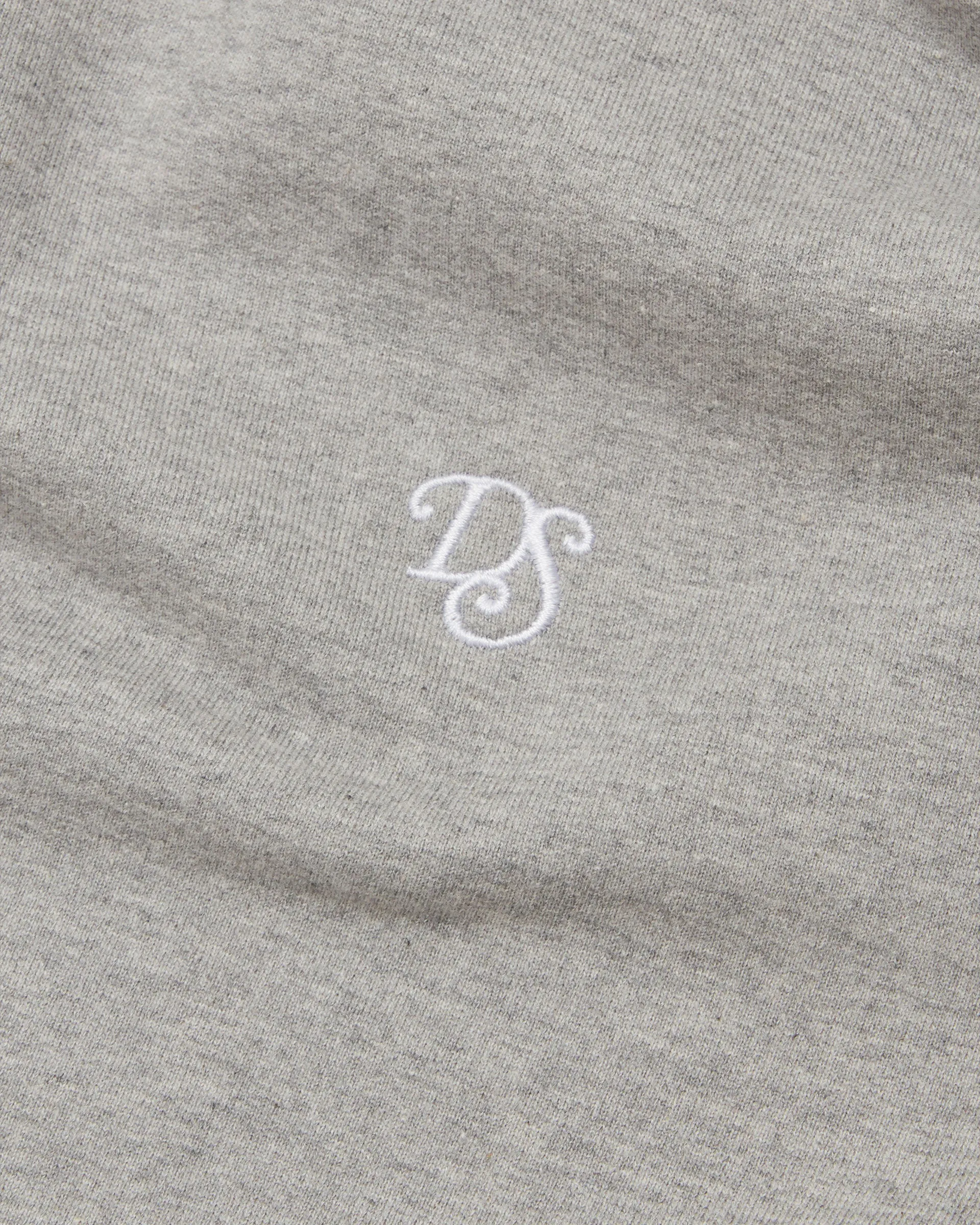 Lettermark Zip Hoodie - Heather Grey sold by Daniel Simmons product image thumbnail 4
