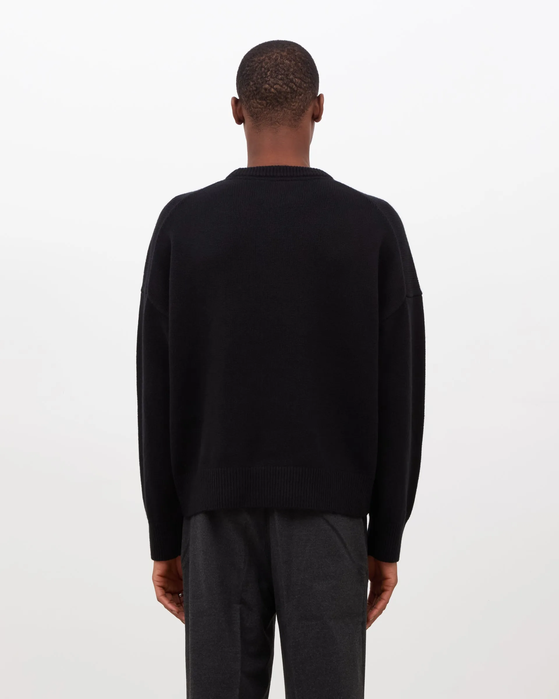 Cashmere Knit Sweater - Black sold by Daniel Simmons product image thumbnail 4