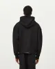 Zip Fleeceback Hoodie - Black sold by Daniel Simmons