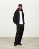 Zip Fleeceback Hoodie - Black sold by Daniel Simmons