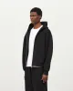 Zip Fleeceback Hoodie - Black sold by Daniel Simmons