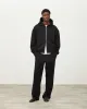 Zip Fleeceback Hoodie - Black sold by Daniel Simmons