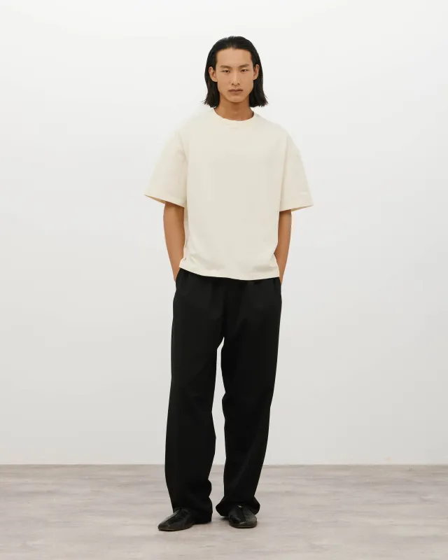 Box Fit T-shirt (Cropped) - Vintage White sold by Daniel Simmons