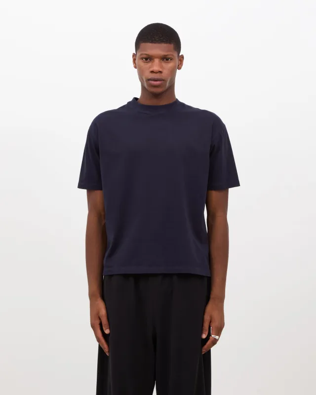 Essential T-shirt - Navy sold by Daniel Simmons