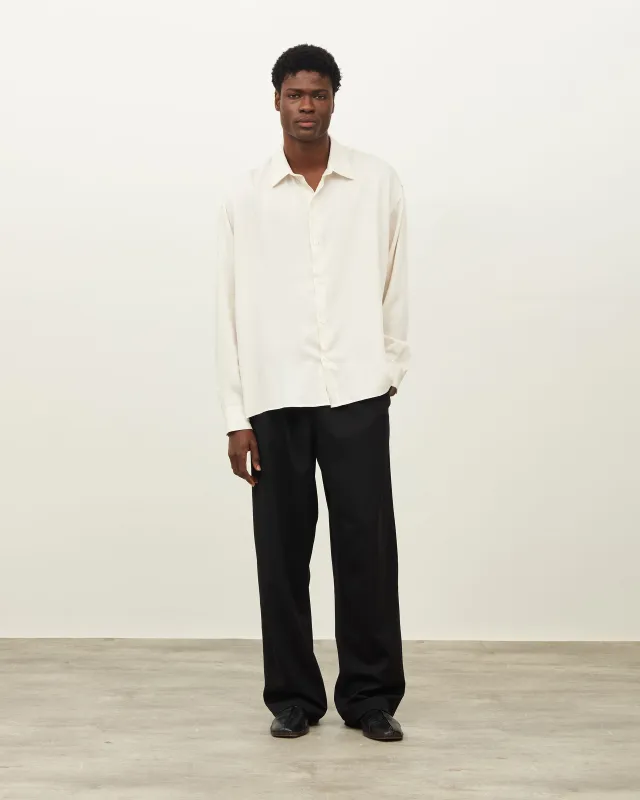 Drape Shirt - Ivory sold by Daniel Simmons