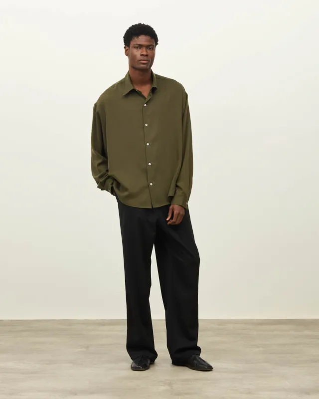 Drape Shirt - Khaki sold by Daniel Simmons