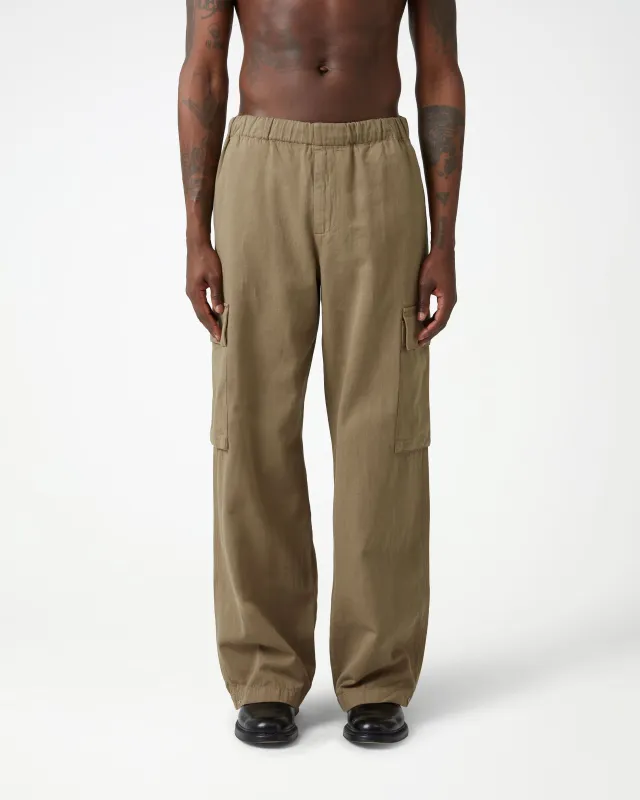 Lightweight Cargo Pants - Moss Green sold by Daniel Simmons