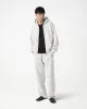 Zip Fleeceback Hoodie - Ash Grey sold by Daniel Simmons