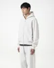 Zip Fleeceback Hoodie - Ash Grey sold by Daniel Simmons