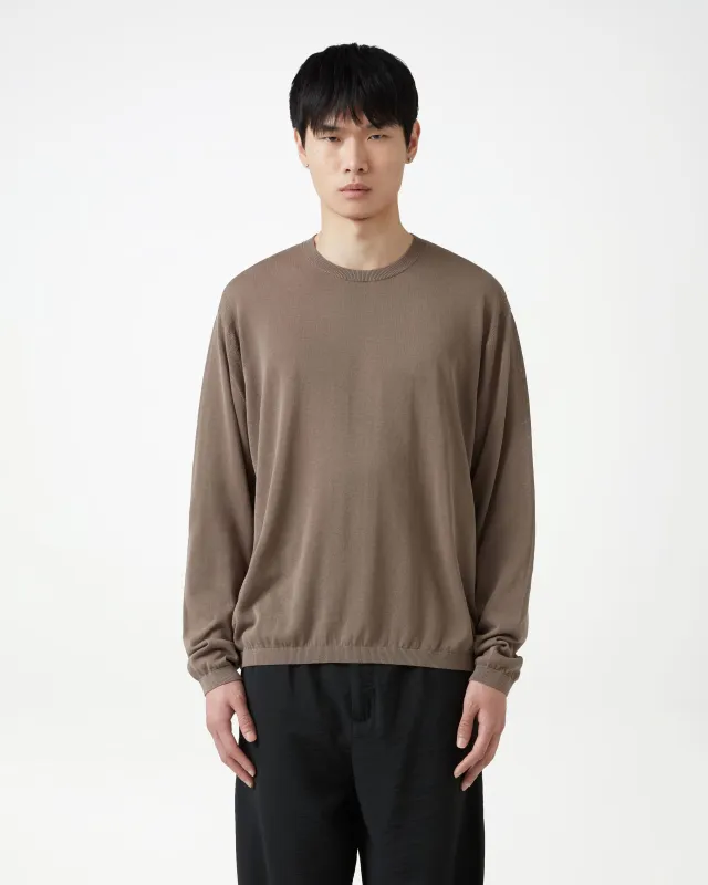 Elba Knit Long Sleeve - Mocha sold by Daniel Simmons