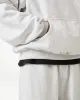 Box Fit Fleeceback Hoodie - Ash Grey sold by Daniel Simmons