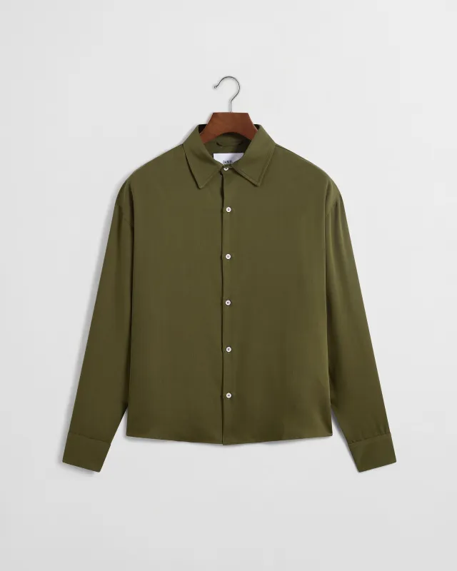 Drape Shirt V2 - Khaki sold by Daniel Simmons