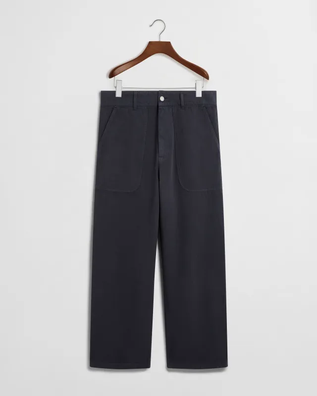 Fatigue Trousers - Vintage Navy sold by Daniel Simmons