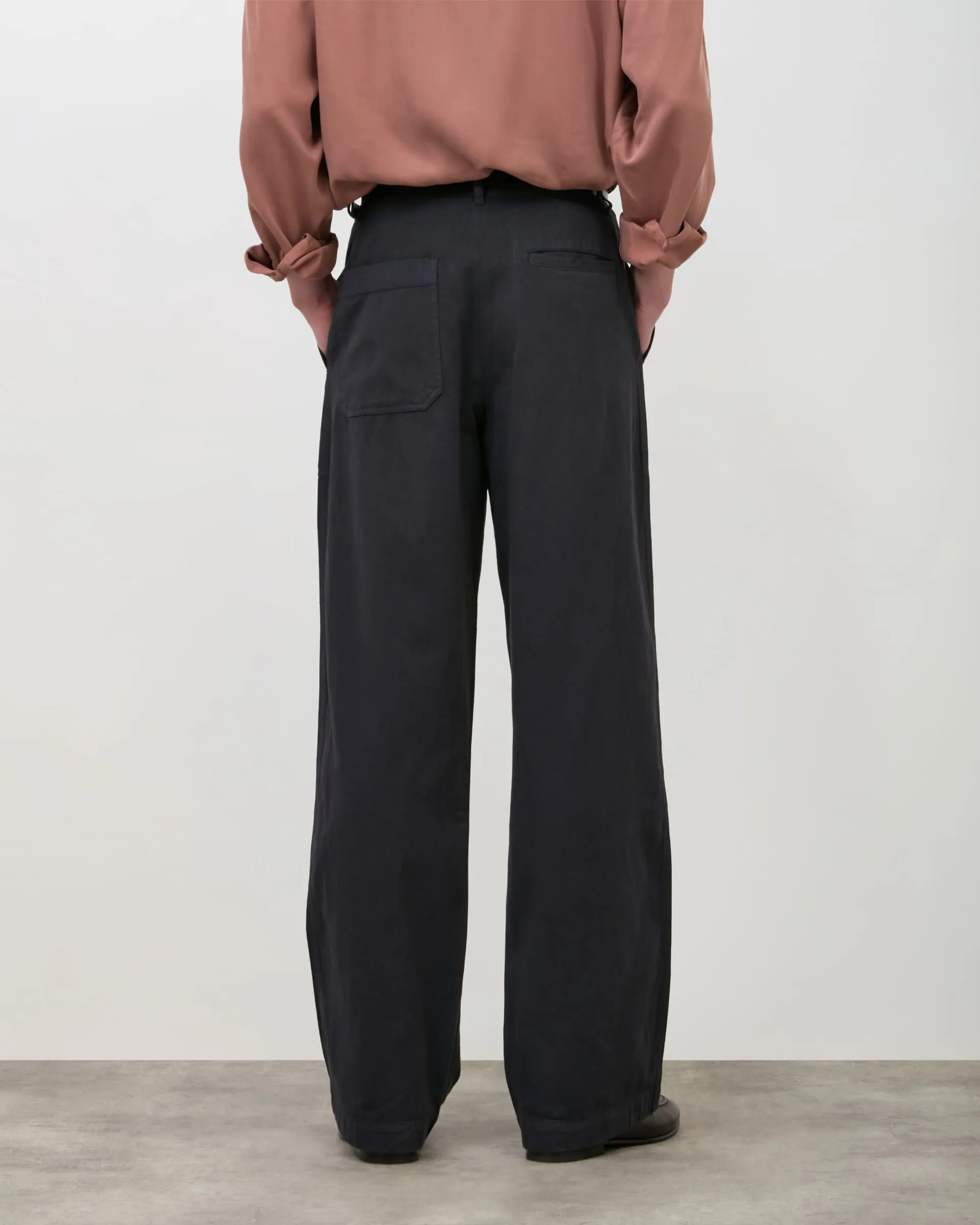 Fatigue Trousers - Vintage Navy sold by Daniel Simmons product image thumbnail 5