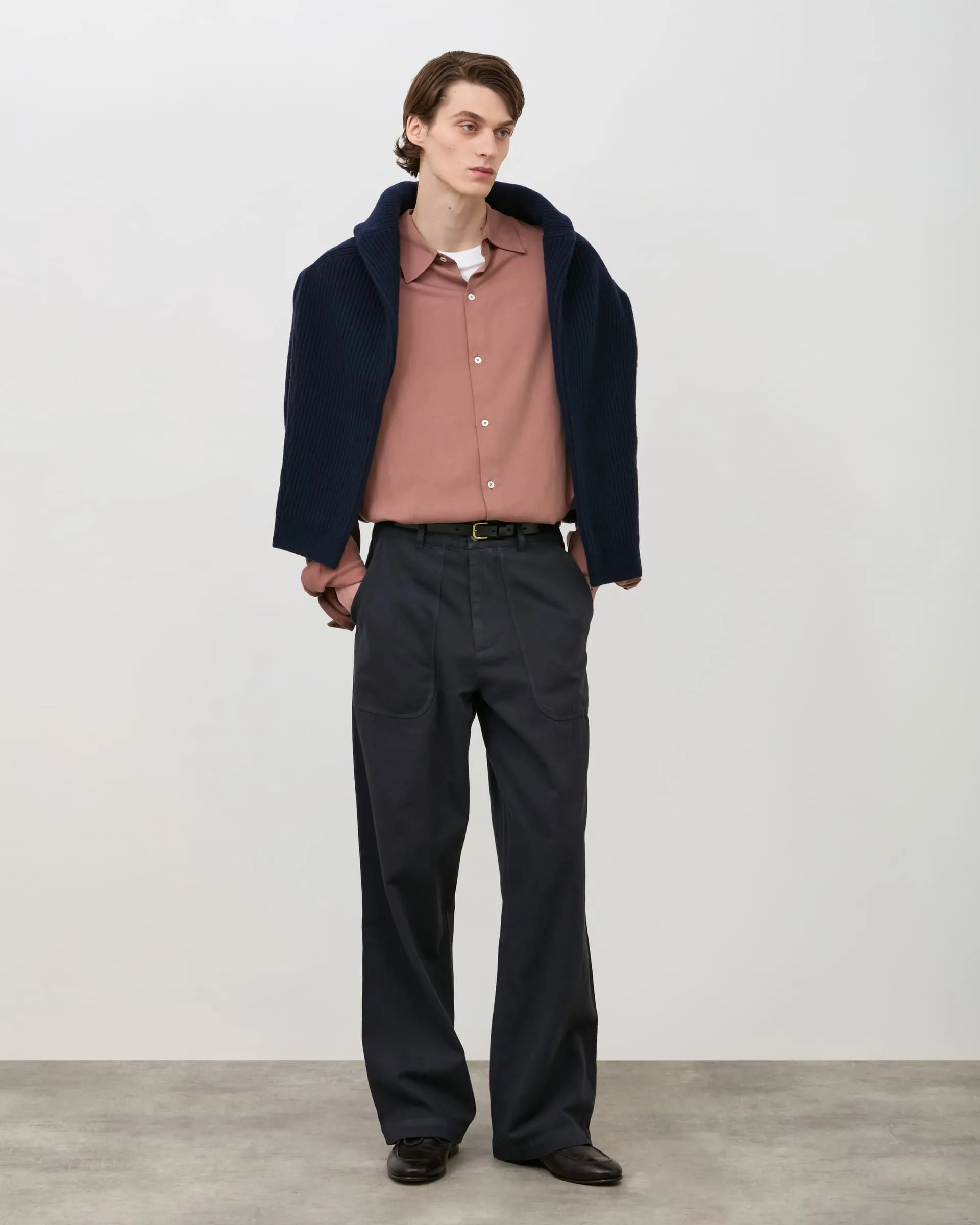 Fatigue Trousers - Vintage Navy sold by Daniel Simmons product image thumbnail 2