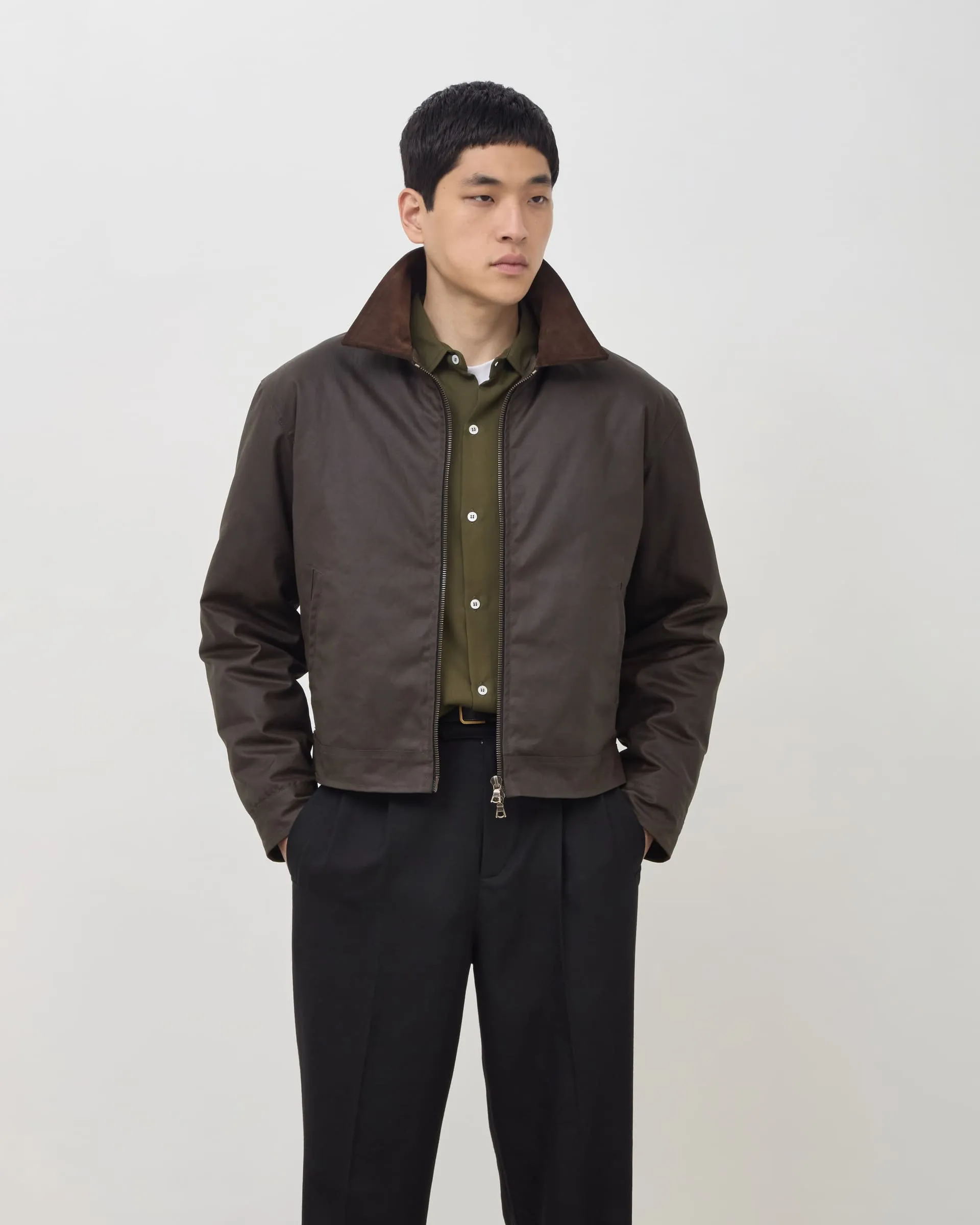 Wax Work Jacket - Heritage Green sold by Daniel Simmons product image thumbnail 3