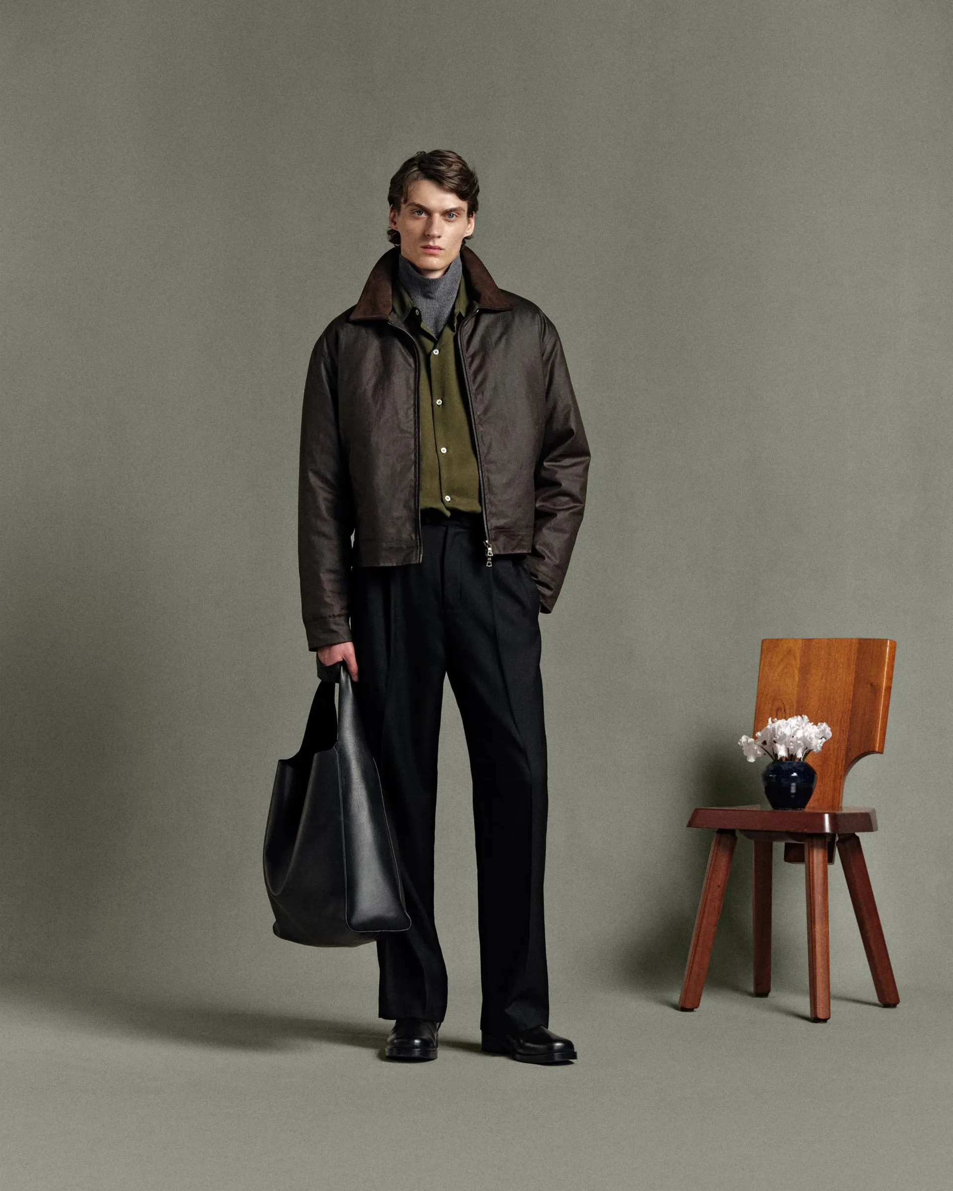 Wax Work Jacket - Heritage Green sold by Daniel Simmons product image thumbnail 2