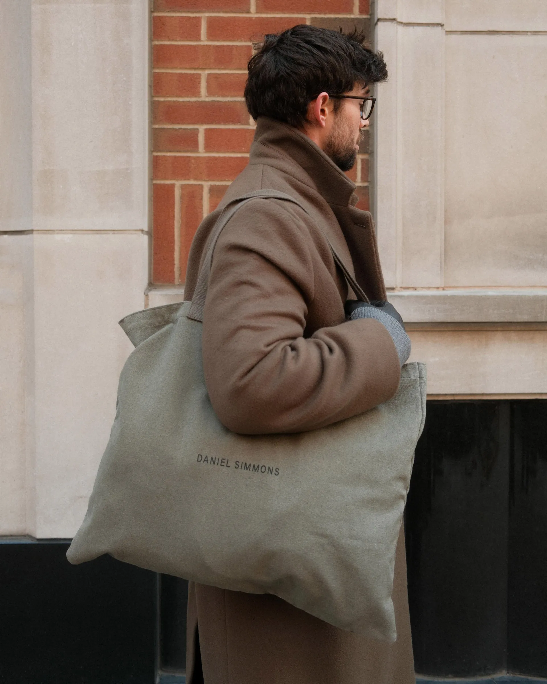 City Tote Bag - Surplus Green sold by Daniel Simmons product image thumbnail 3