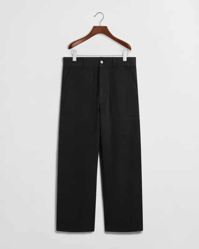 Fatigue Trousers - Vintage Black made by Daniel Simmons