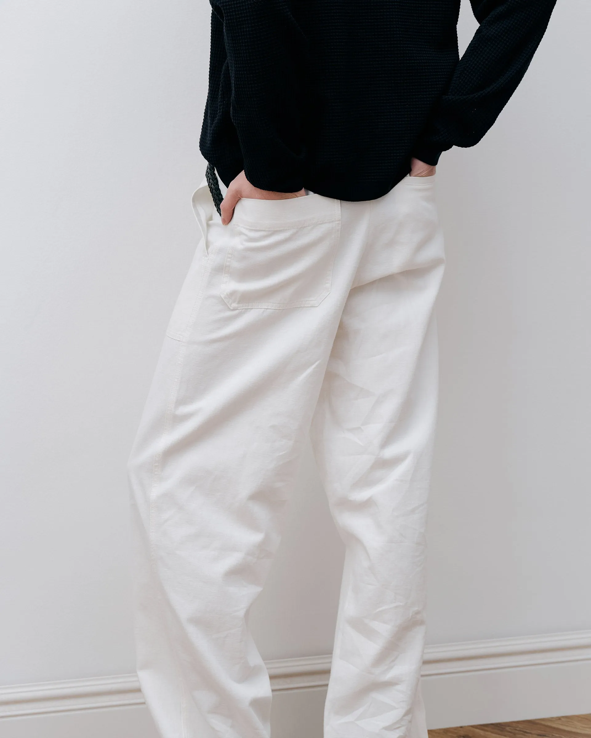 Fatigue Trousers - Cream sold by Daniel Simmons product image thumbnail 5