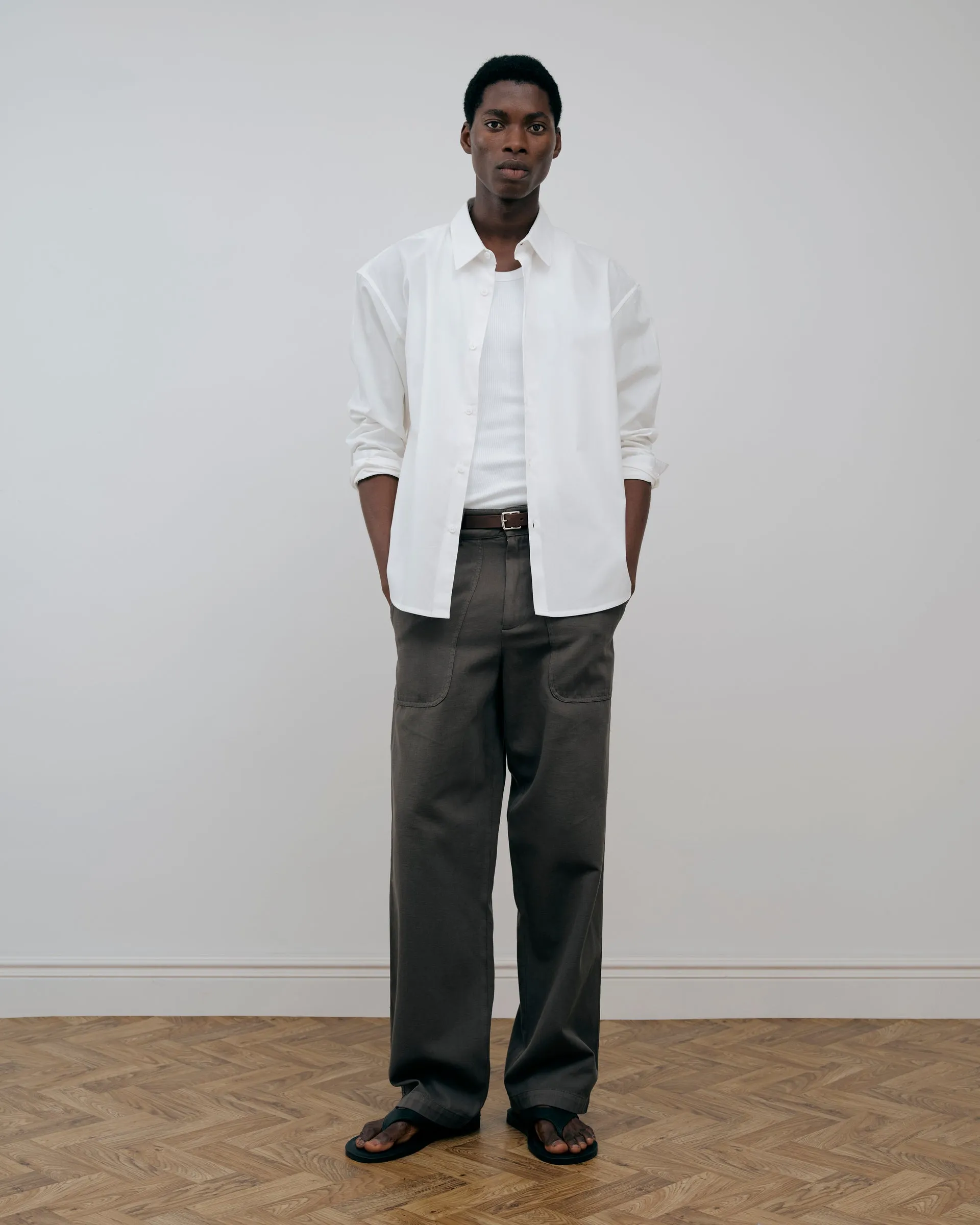 Classic Shirt - Ivory sold by Daniel Simmons product image thumbnail 2