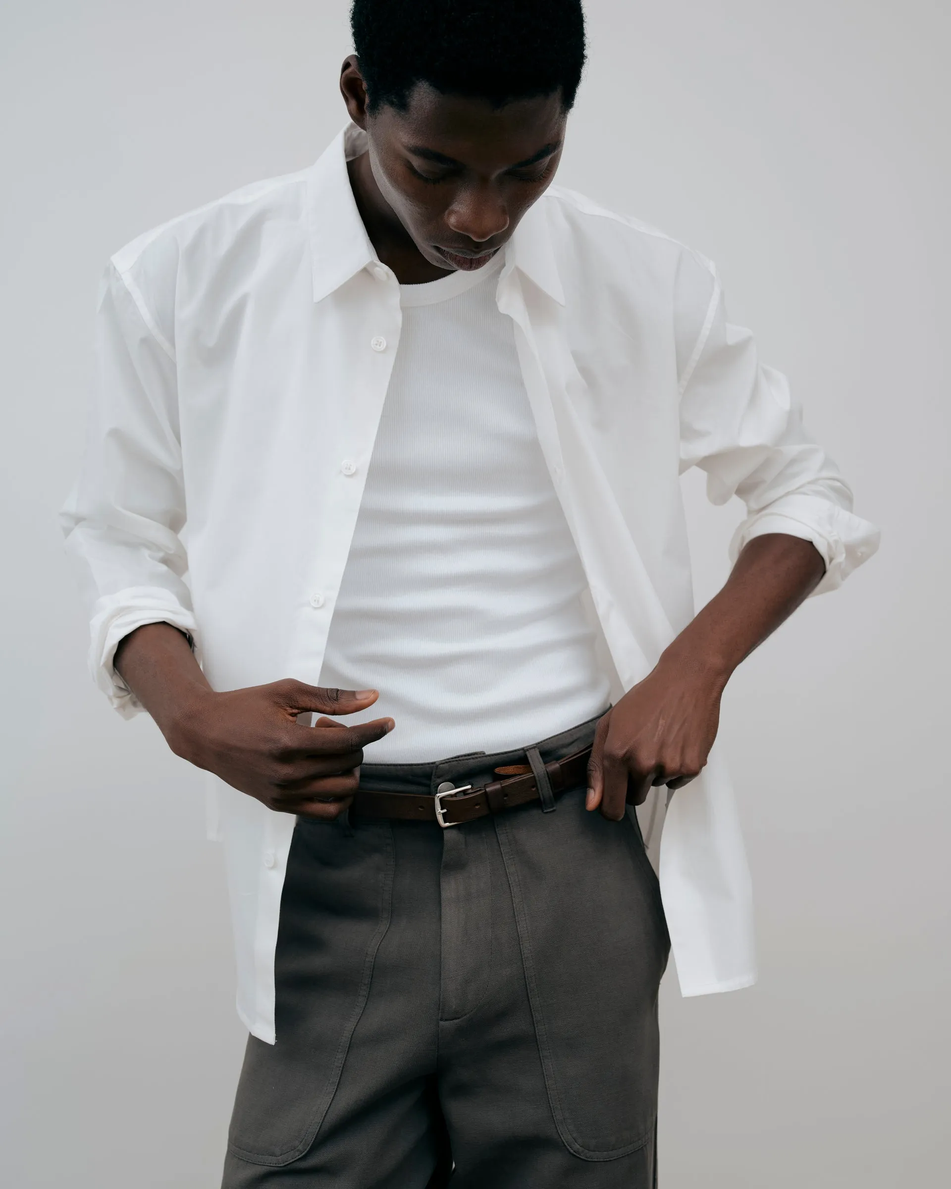 Classic Shirt - Ivory sold by Daniel Simmons product image thumbnail 5