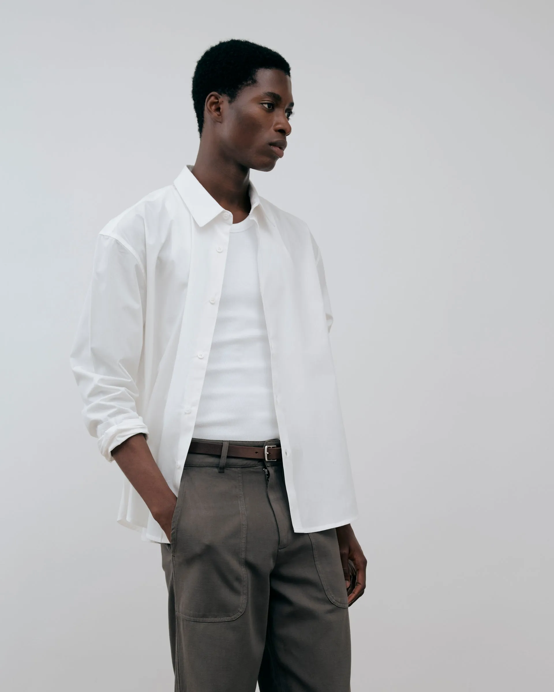 Classic Shirt - Ivory sold by Daniel Simmons product image thumbnail 4