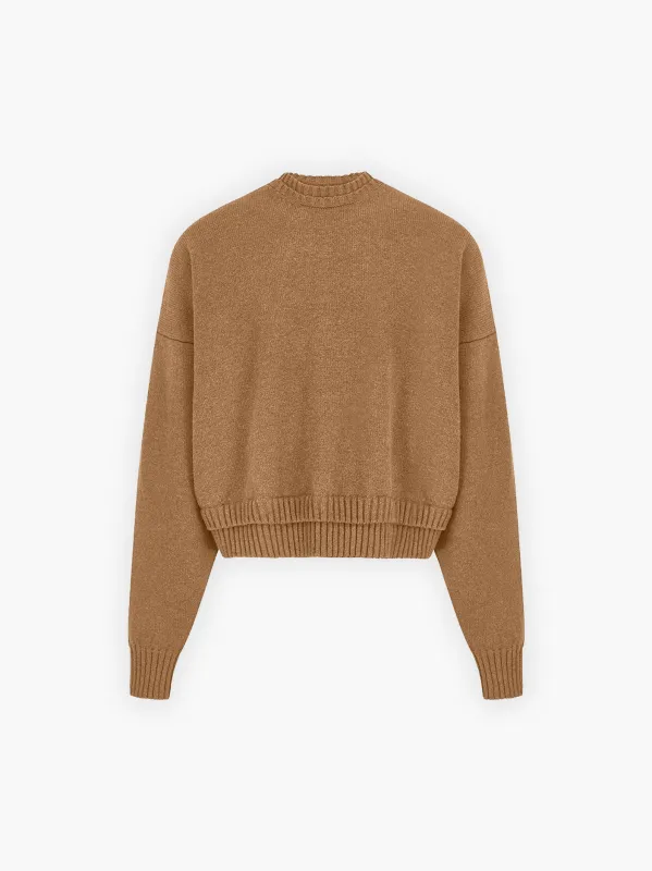 Theo Cropped Sweater sold by Florence Black