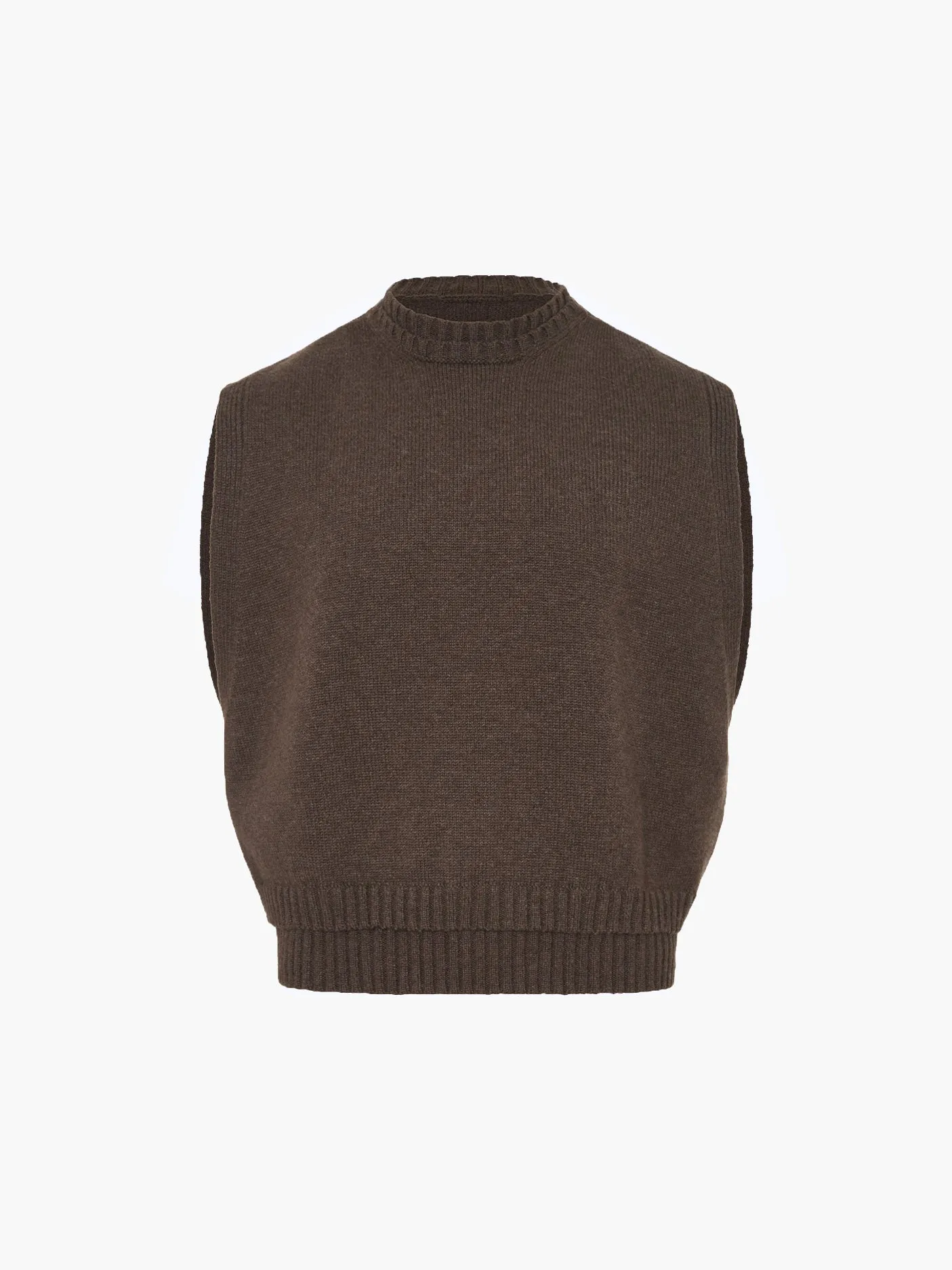 Elena Cropped Vest sold by Florence Black